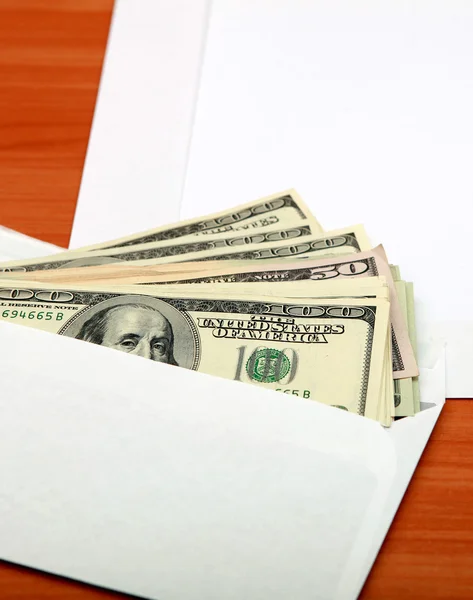 Envelope with a Money — Stock Photo, Image