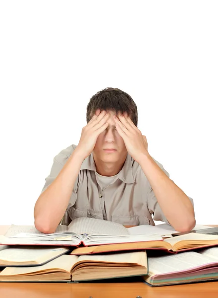 Tired Student — Stock Photo, Image