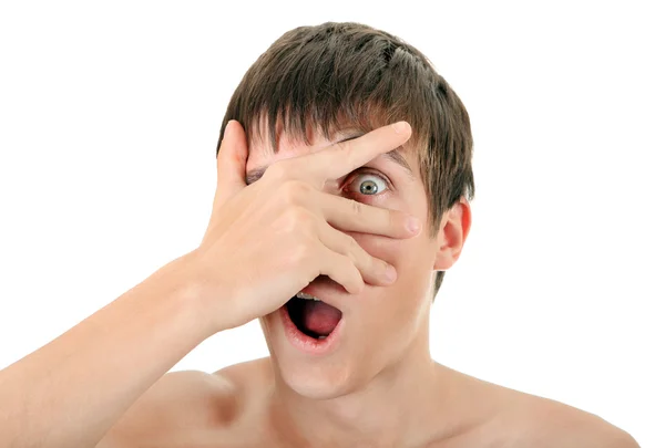 Surprised Young Man — Stock Photo, Image