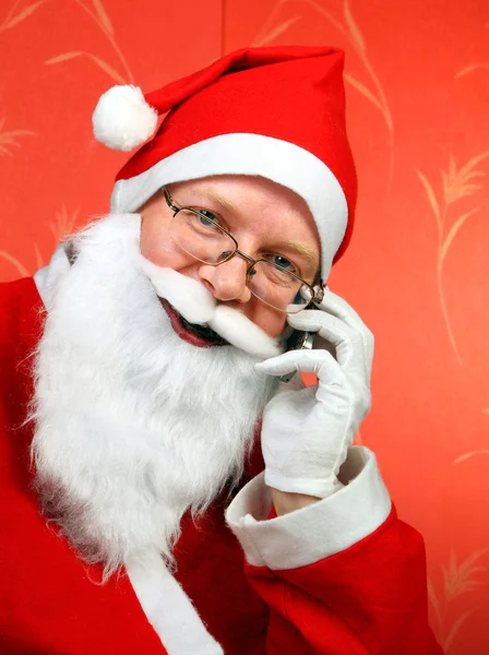 Retrato de Papá Noel —  Fotos de Stock