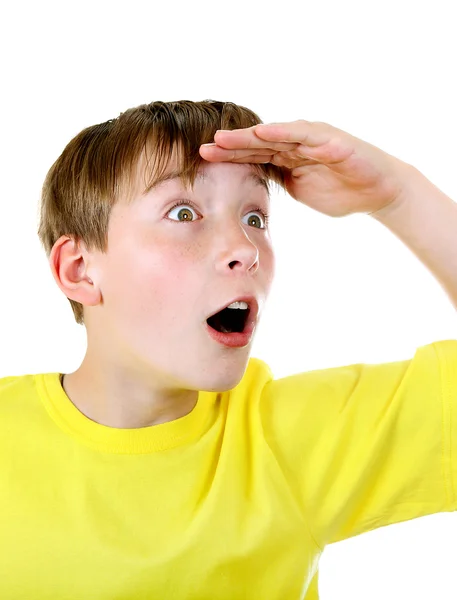 Surprised Kid Portrait — Stock Photo, Image