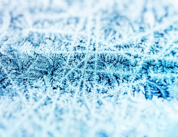 氷結晶の背景 — ストック写真
