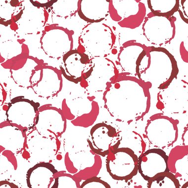 Şarap lekeleri ile Seamless Modeli. 