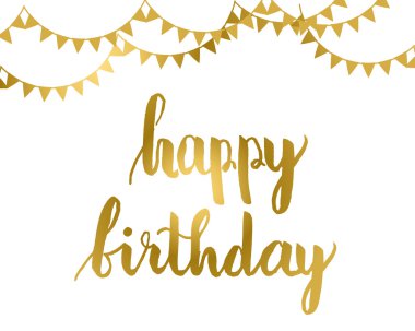 Doğum günün kutlu olsun.