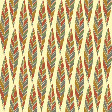 Sonbahar yaprakları deseni