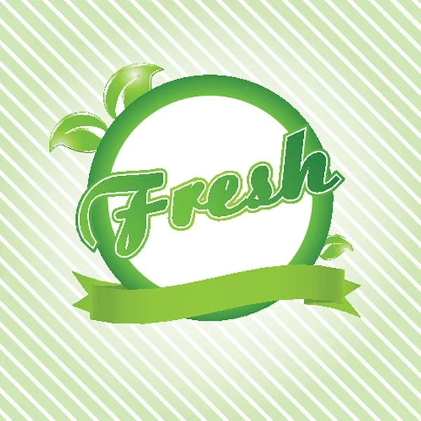 Fresh label — Stock Vector