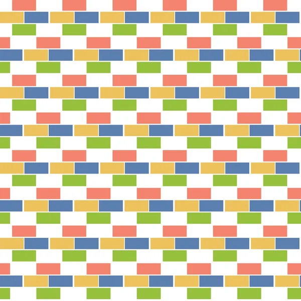 Bricks seamless pattern — Stock Vector