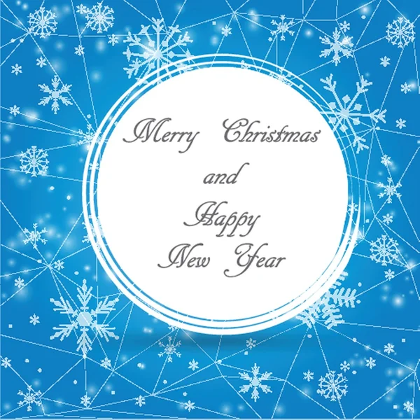 Prettige kerstdagen en gelukkig Nieuwjaar 2015 — Stockvector