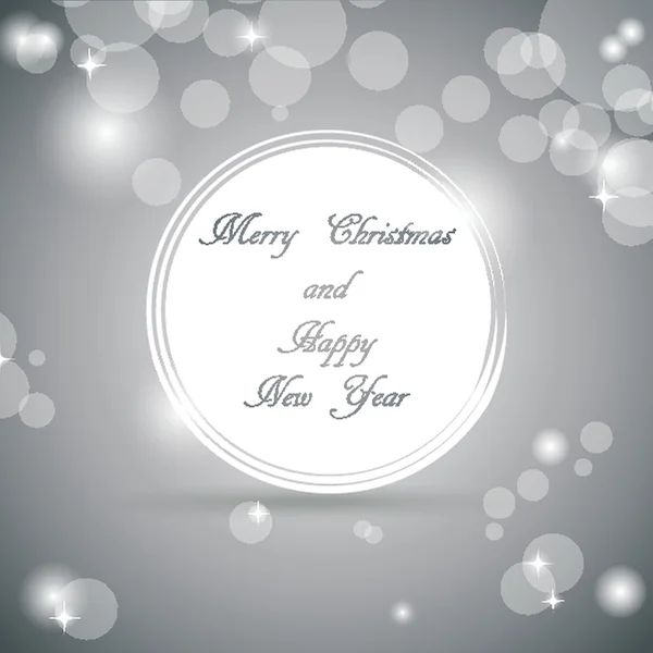 Buon Natale e felice anno nuovo 2015 — Vettoriale Stock