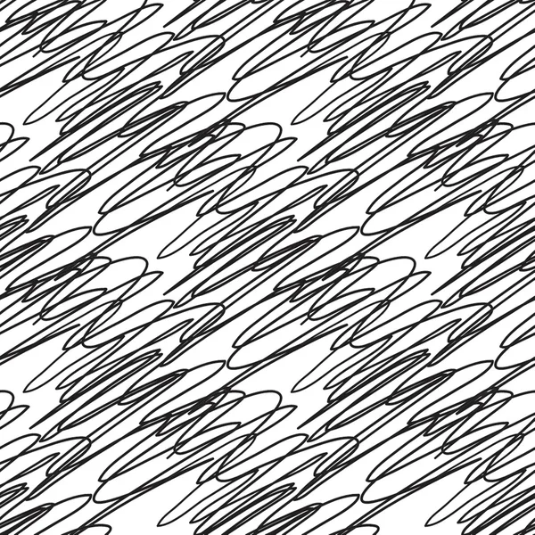 Patrón en zigzag blanco y negro — Vector de stock