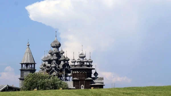 Old Russian wooden Church — Stock Photo, Image