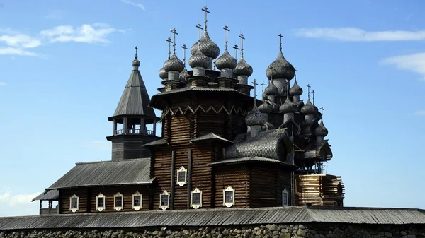 Old Russian wooden Church — Stock Photo, Image