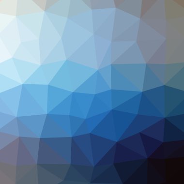 Geometrik düşük Poli stili arka plan.