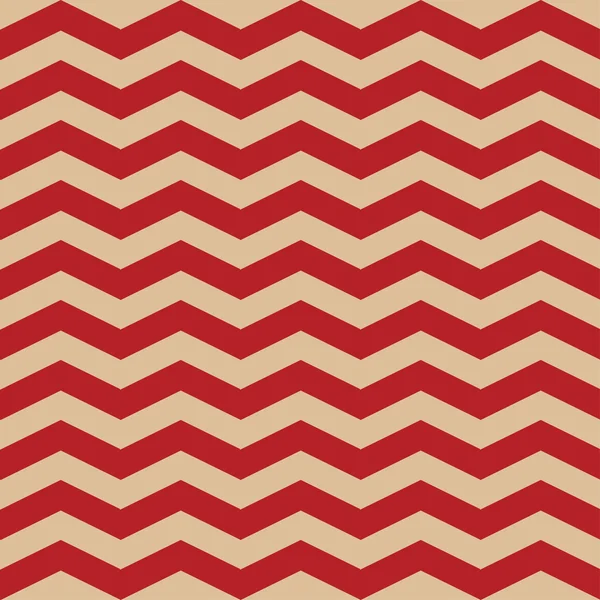 Naadloze Zigzag Chevron patroon. Rode en witte vector achtergrond. — Stockvector