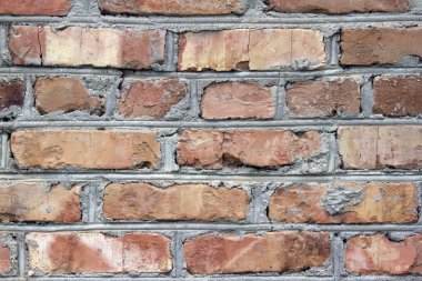 güzel kahverengi tuğla duvar büyük arka plan