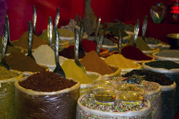 Spice Indian bazaar  Anjuna Market  Goa — Stock Photo, Image