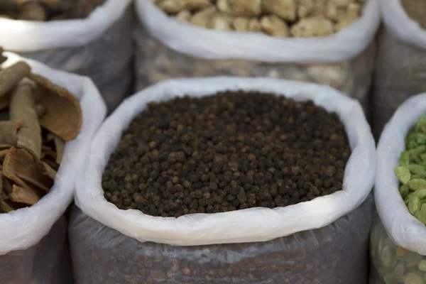 Spice Indian bazaar  Anjuna Market  Goa — Stock Photo, Image