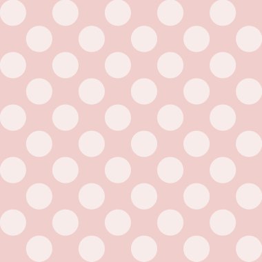 Dikişsiz polka dot vintage desen