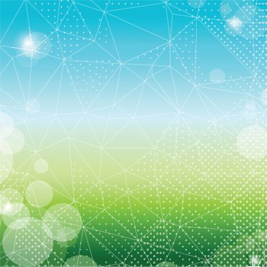 Biyo. Vektör tasarım kavramları ekolojik sembolü.