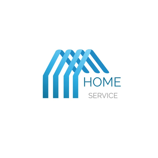 Logo de maison vectorielle — Image vectorielle