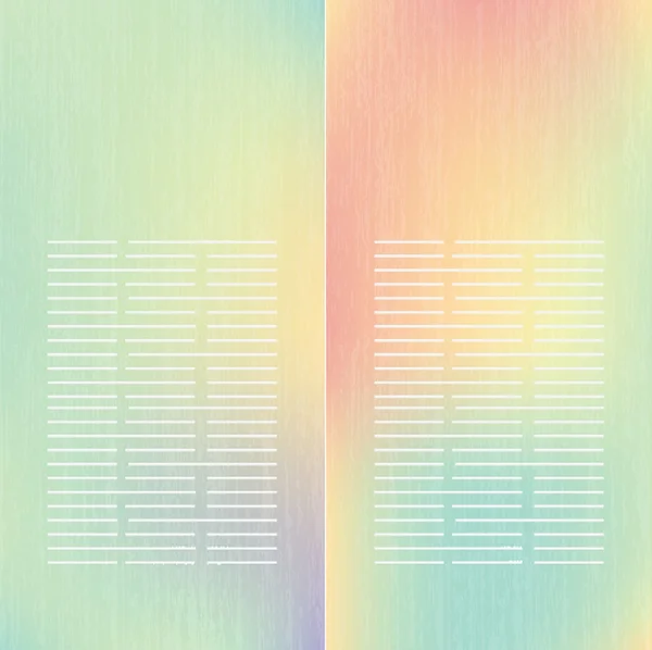 Abstract soft  banners set. Purple, green, blue, yellow, pink pastel colorful background. — Stock Vector