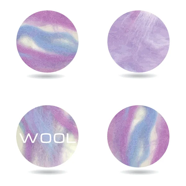 Abstrait fond violet coloré. Mouton laine vecteur toile de fond . — Image vectorielle