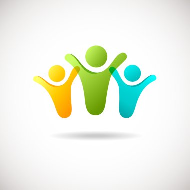 Soyut insanlar logosu