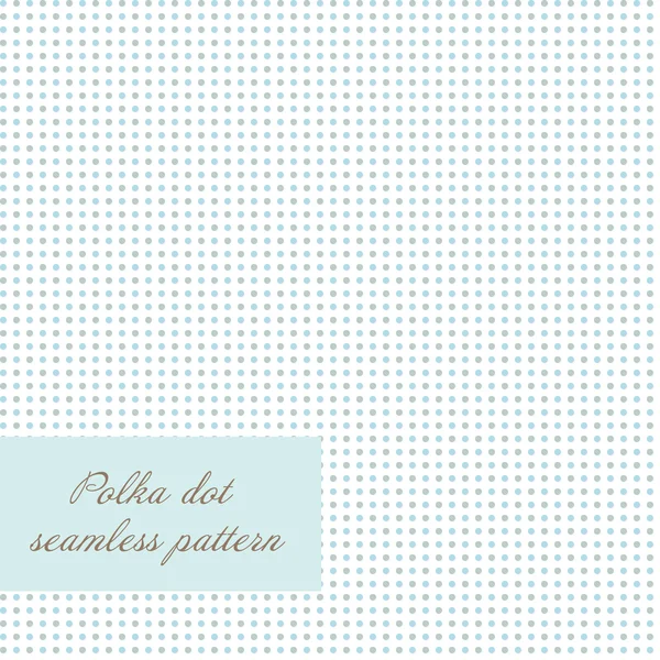 Sem emenda Polka dot fundo — Vetor de Stock