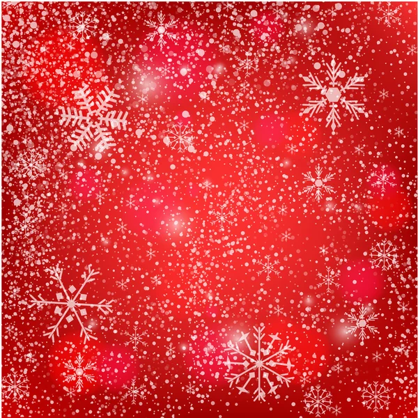 Abstract silver christmas  card. Christmas Snowflake on abstract background. — Stock Vector