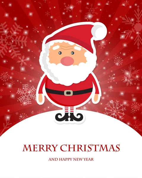 Christmas card, poster, web design — Stockvector