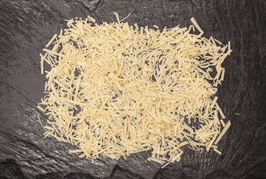 Makarnalık Buğday taş zemin, closeup üzerine güzel ev yapımı İtalyan makarna