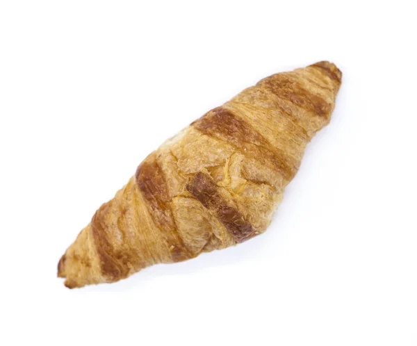 Dukan Diet. Fresh delicious croissant at Dukan Diet on a white background. — Stock Photo, Image