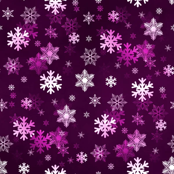 Dark Lilac Snowflakes — Stock Photo, Image