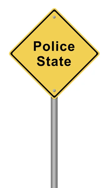Estado policial — Fotografia de Stock