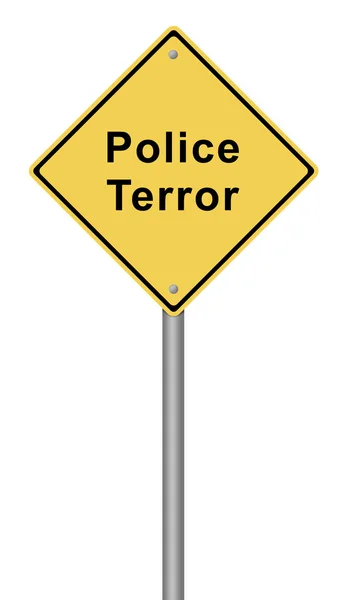 Police Terror — Stock Photo, Image