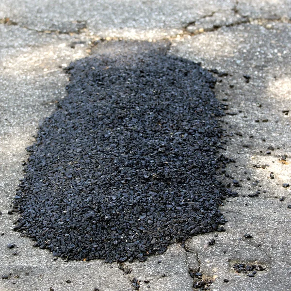 Pothole Patch — Stock Photo, Image