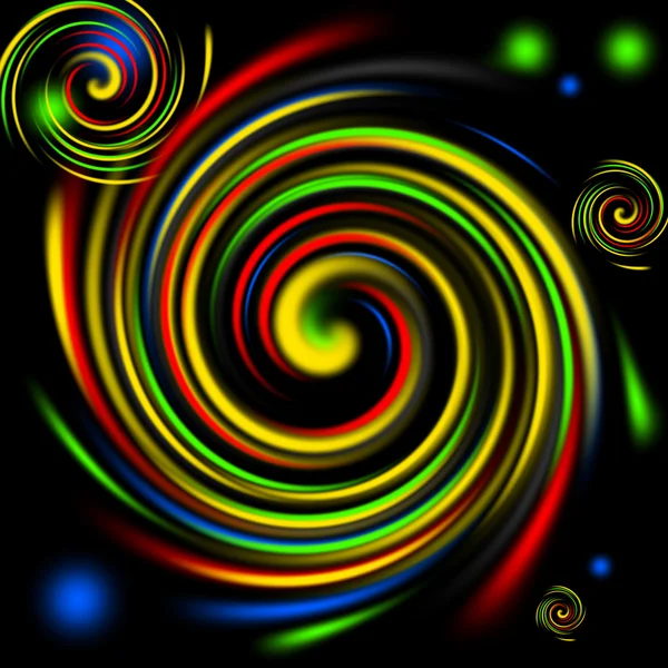 Color Swirls — Stock Photo, Image