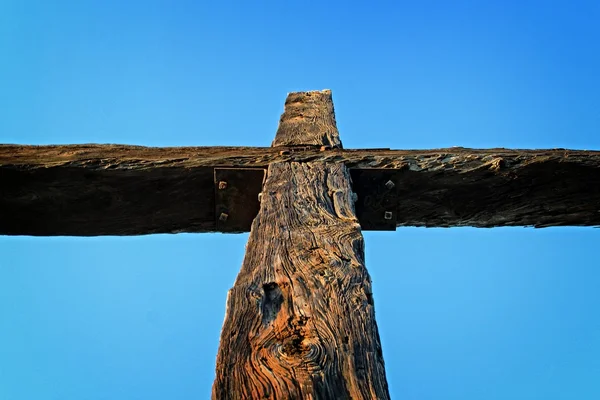 Cruz de ventura — Fotografia de Stock