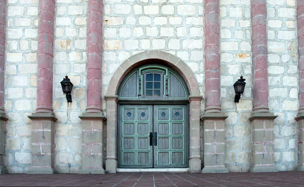 Entrée Mission Santa Barbar — Photo