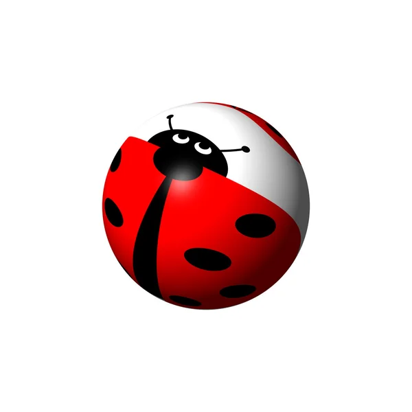 Ladybug Globe — Stock Photo, Image