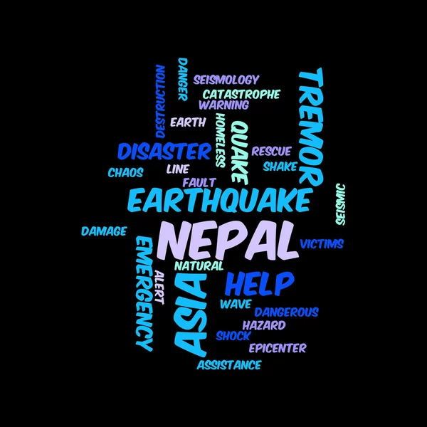Nepal Earthquake Tremore — Stock Photo, Image