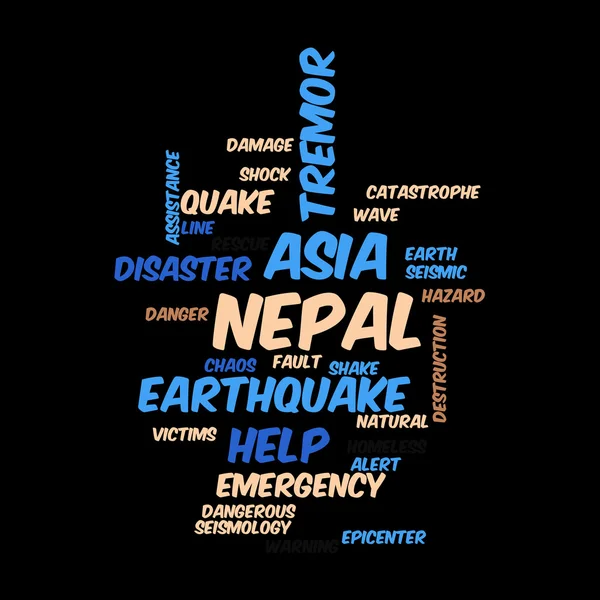 Nepal Earthquake Tremore — Stock Photo, Image