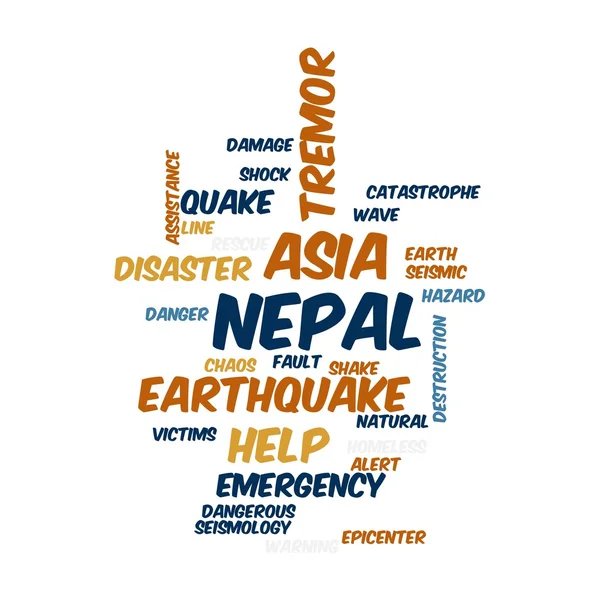 Nepal Earthquake Tremore — Stock Photo, Image