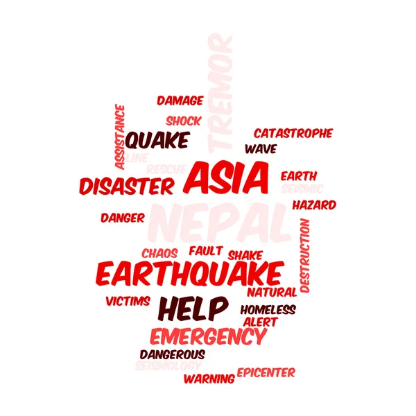 Nepal Earthquake Tremore — Stock Photo, Image