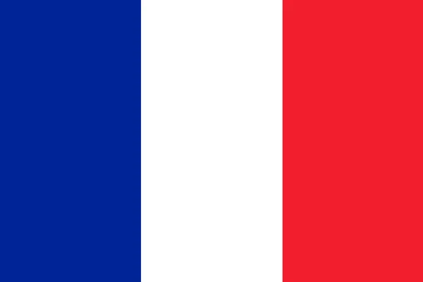 Frankrijk vlag blauw rood-wit- — Stockfoto