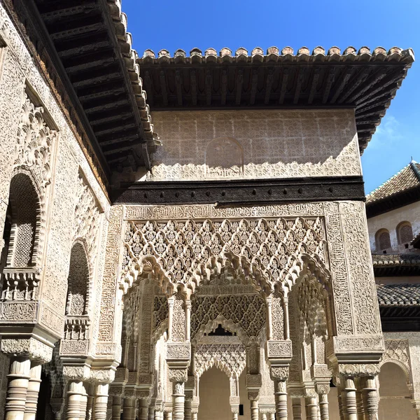Tribunal de Alhambra dos Leões — Fotografia de Stock