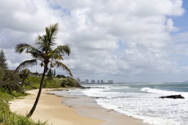 Mooloolaba Beach güneşli bir günde
