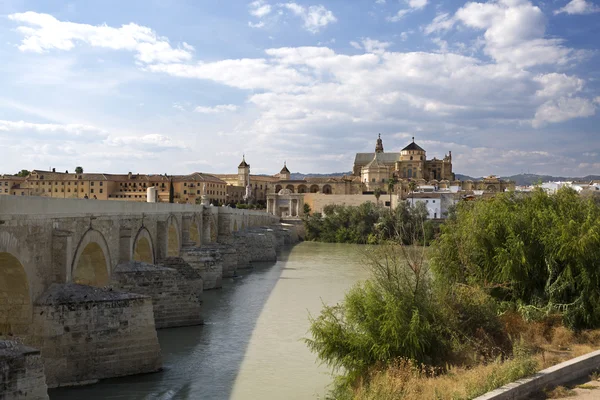 La città vecchia e la Moschea-Cattedrale di Cordova — Foto Stock