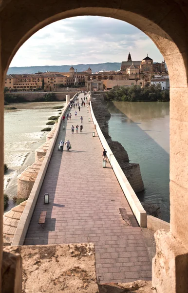 Кордобский римский мост — стоковое фото