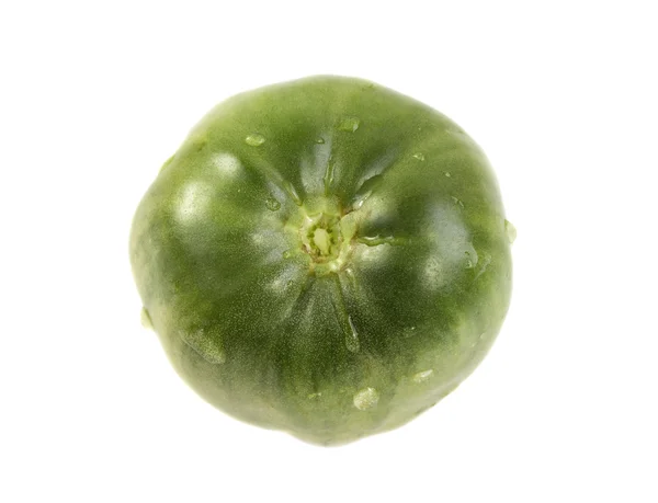 Zelený Ox srdce rajče — Stock fotografie